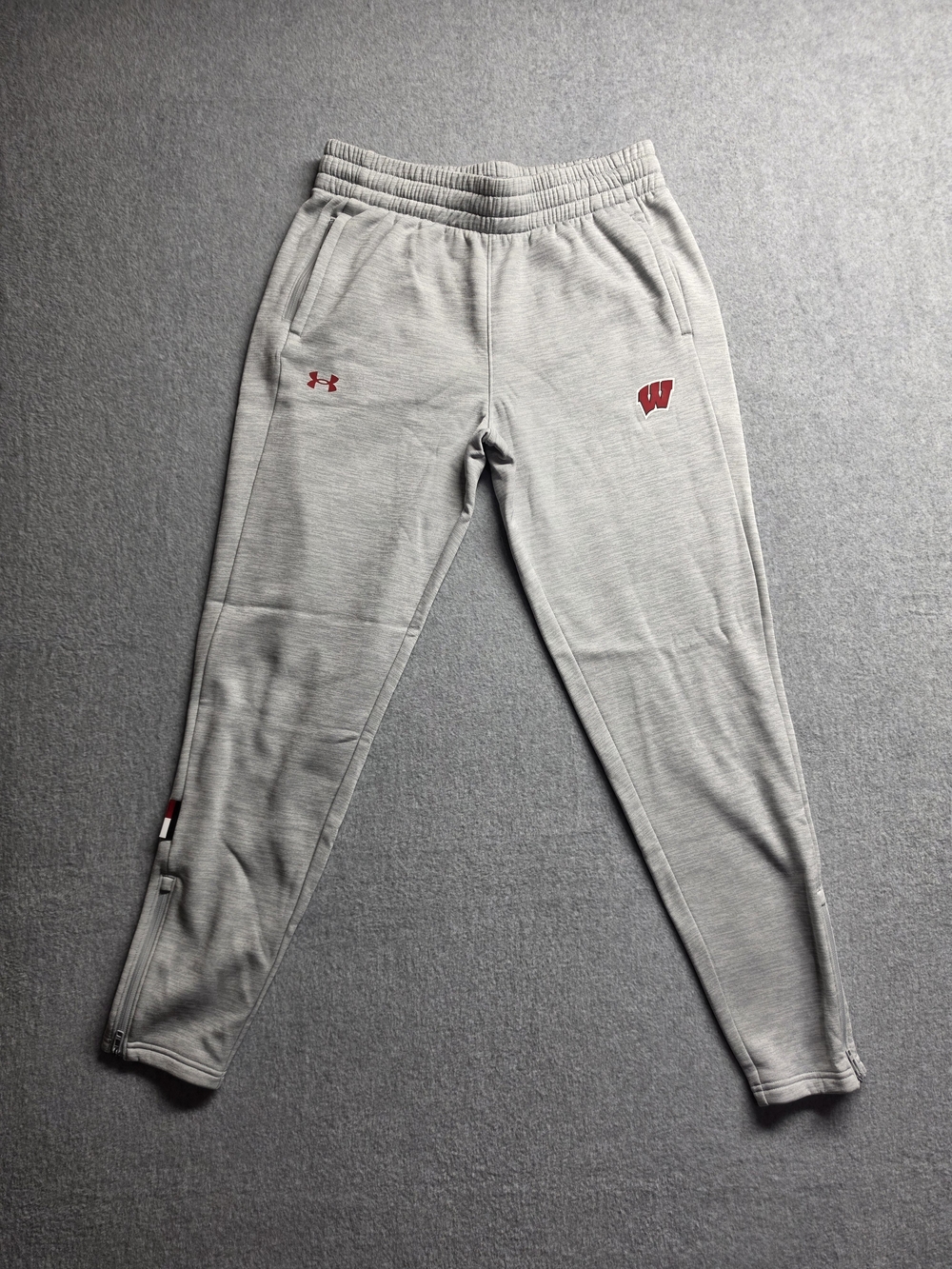 Under Armour Storm Fleece Wisconsin Badgers Men’s Size Small Loose Sweatpants